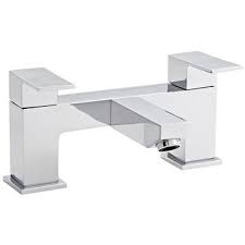 Crystal Bath Filler – Traditional Dual Handle Bathtub Mixer Tap