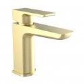 Prestige Mini Mono Basin Mixer Tap – Brushed Brass with Waste Included