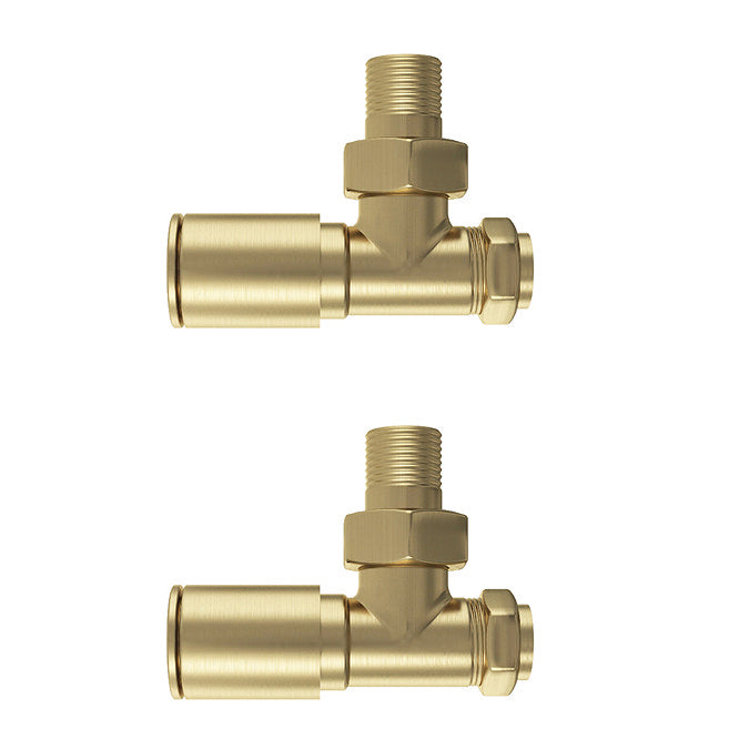 Minimalist Bottle Trap – Brushed Brass Finish for Modern Bathrooms