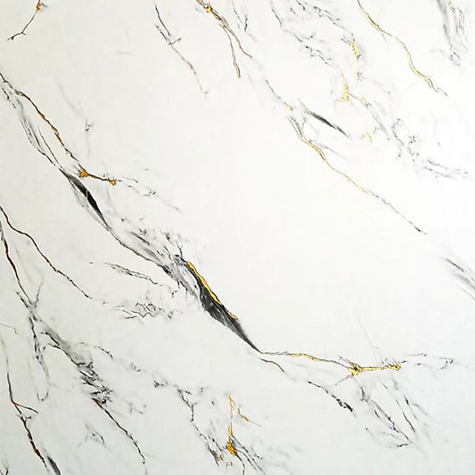 Calacatta Marble G – White Marble with Refined Grey Veins