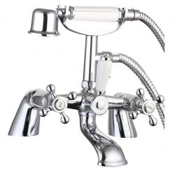 Breeze Bath Shower Mixer • Shower Kit & Wall Bracket included