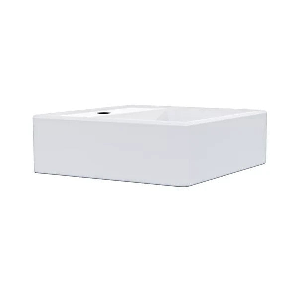 Countertop or Wall Hung Basin 380w x 130h x380d- Waste & Fixing Kit Not Included