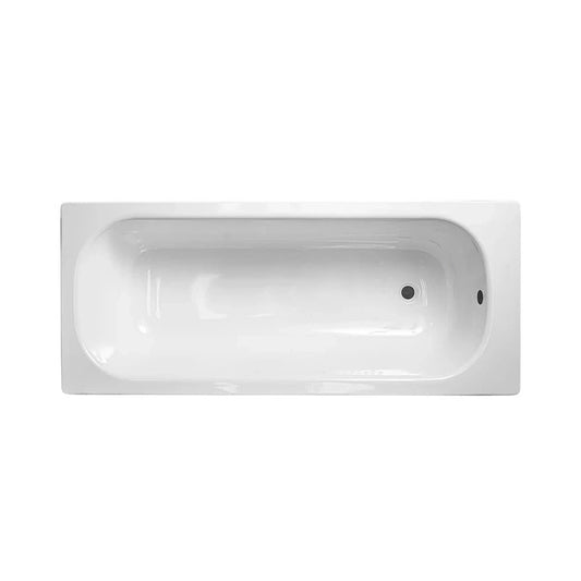 Premium Steel Enamel Bath I 2.3mm thick - No Tap hole - No Handle -Included Legs