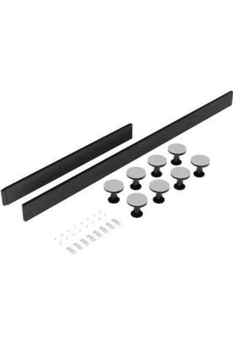 Easy Plumb Kit for 1100-1200mm Rectangular Trays - Slate Grey | LEG3S