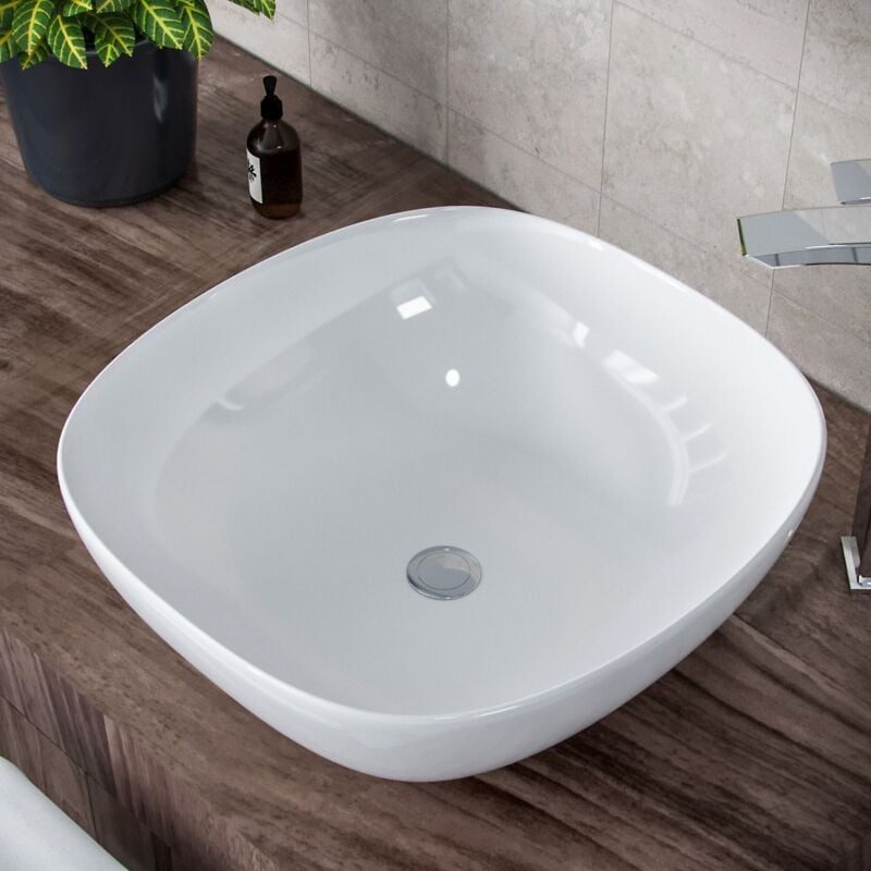 Countertop or Wall Hung Basin 410w x150h x 410d- Waste & Fixing Kit Not Included