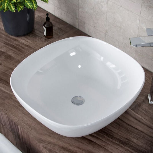 Countertop or Wall Hung Basin 410w x150h x 410d- Waste & Fixing Kit Not Included