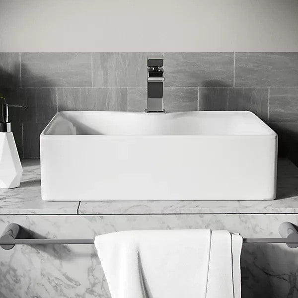 Countertop or Wall Hung Basin 330w x120h x290d - Waste & Fixing Kit Not Included
