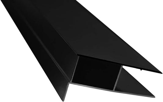 Extension Profile 1900mm – 20mm Wall Adjustment | Matt Black Finish