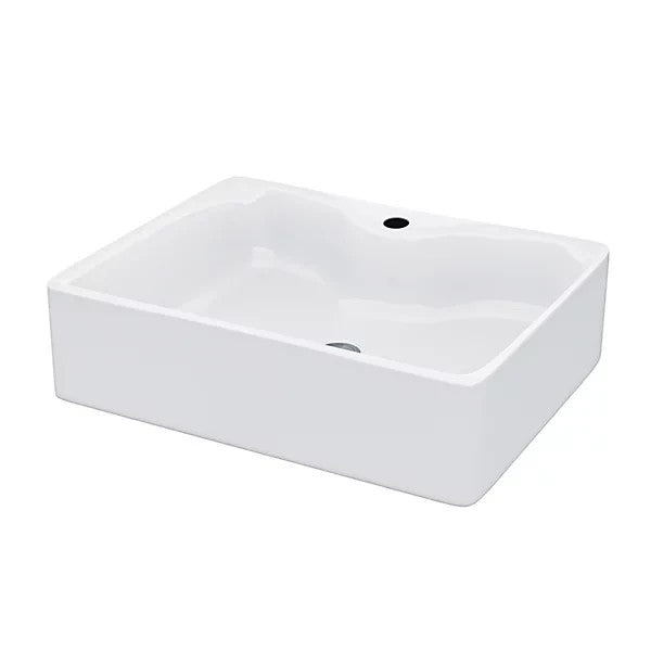 Countertop or Wall Hung Basin 330w x120h x290d - Waste & Fixing Kit Not Included