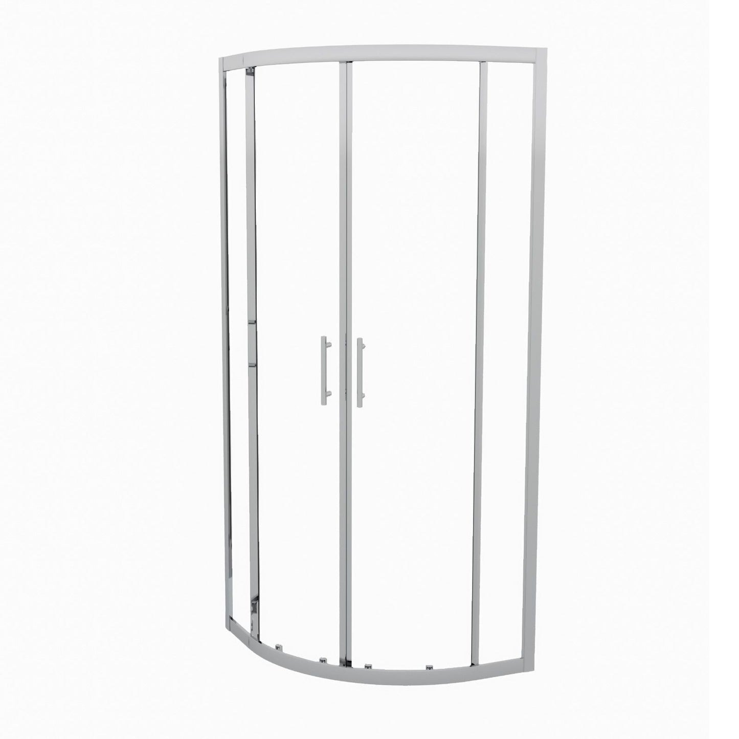 MARINA 6 Quadrant 6mm Clear Glass Chrome