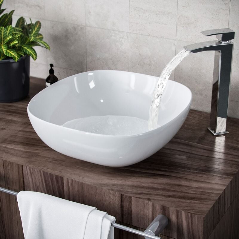 Countertop or Wall Hung Basin 410w x150h x 410d- Waste & Fixing Kit Not Included