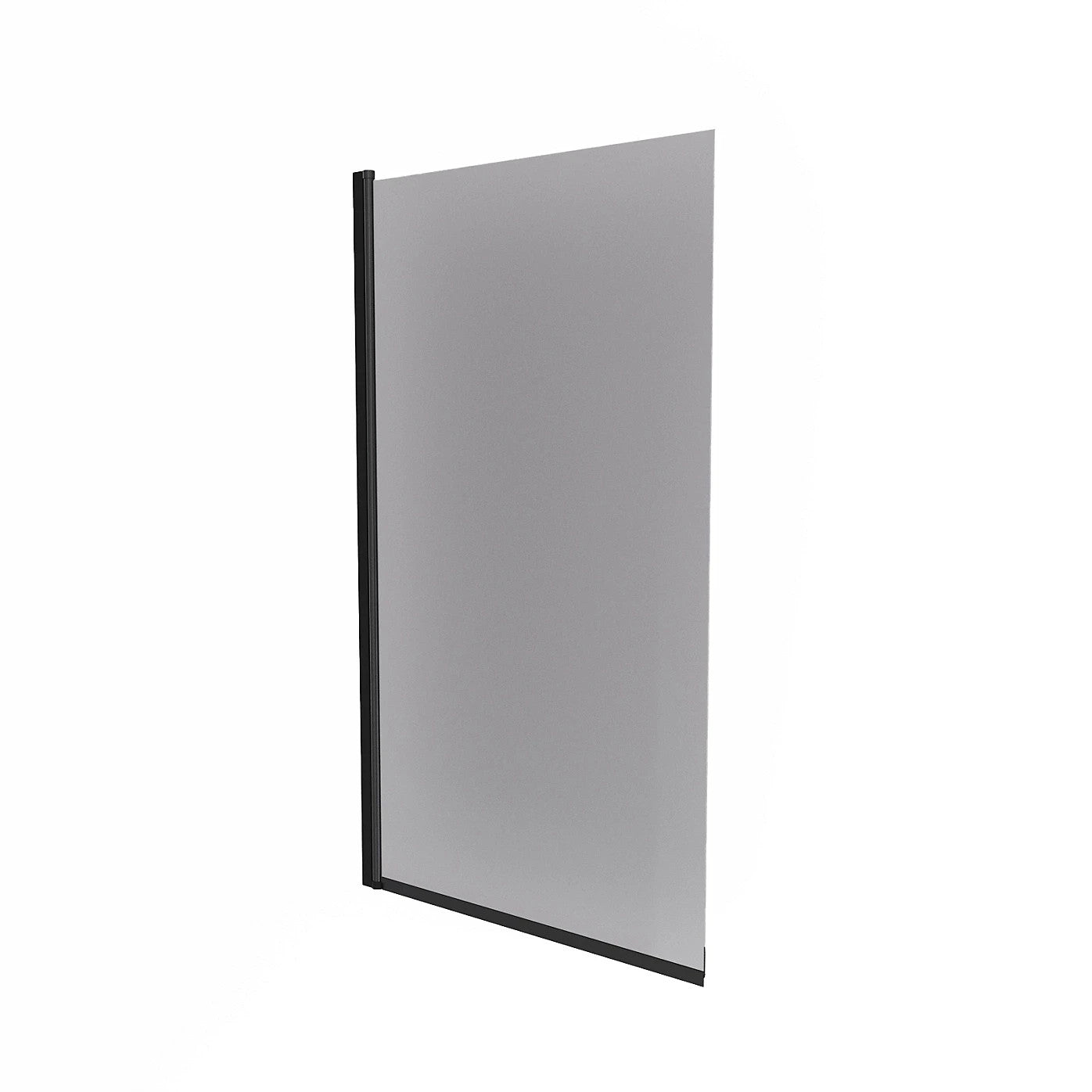 Square Edge Bath Screen Grey 6mm Thick - Adjustment size 790-805 - 800 x 1400mm