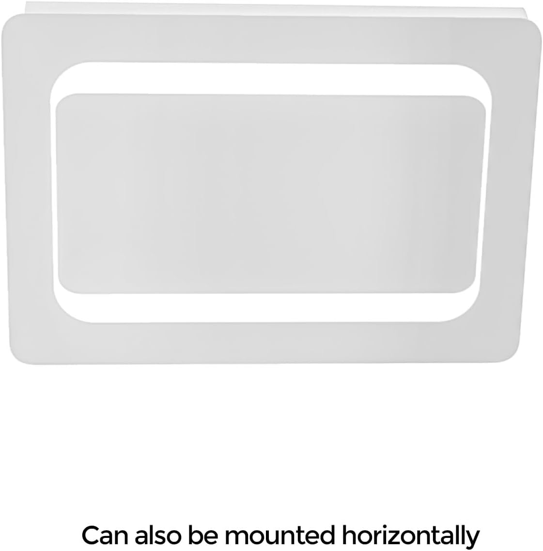 LED Round Corner Bathroom Mirror 500x700mm with Demister & 6000K Lighting