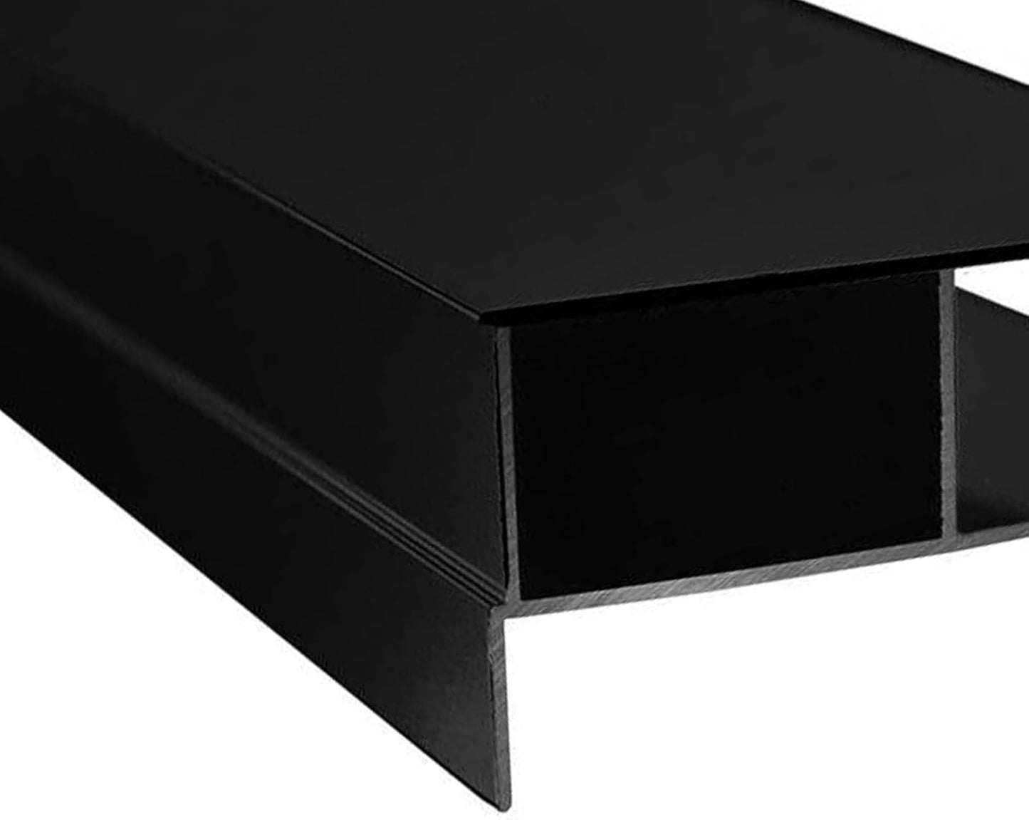 Extension Profile 1900mm – 20mm Wall Adjustment | Matt Black Finish