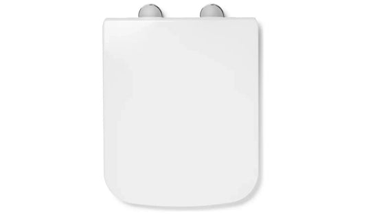 Standard Soft Close Square Toilet Seat - White