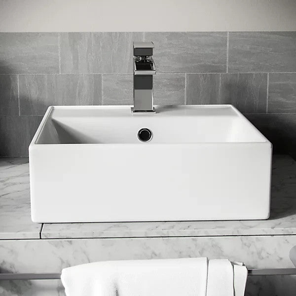 Countertop or Wall Hung Basin 380w x 130h x380d- Waste & Fixing Kit Not Included