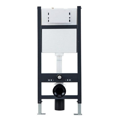 Compact Top/Front Flush Toilet Frame - 480w x 1134-1464h x 102d