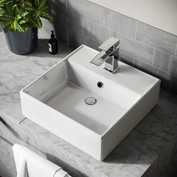 Countertop or Wall Hung Basin 380w x 130h x380d- Waste & Fixing Kit Not Included