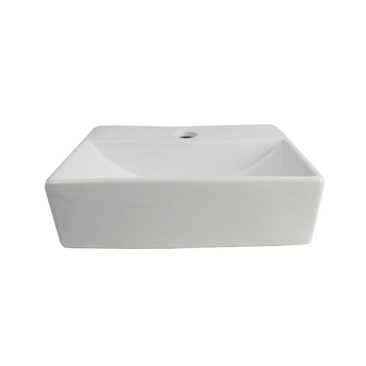 Countertop or Wall Hung Basin 370w x110h x270d -Waste & Fixing Kit Not Included