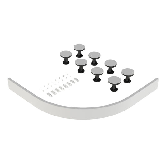Shower Tray Leg Set Suitable for 1000-1200mm Quadrant & Offset Trays