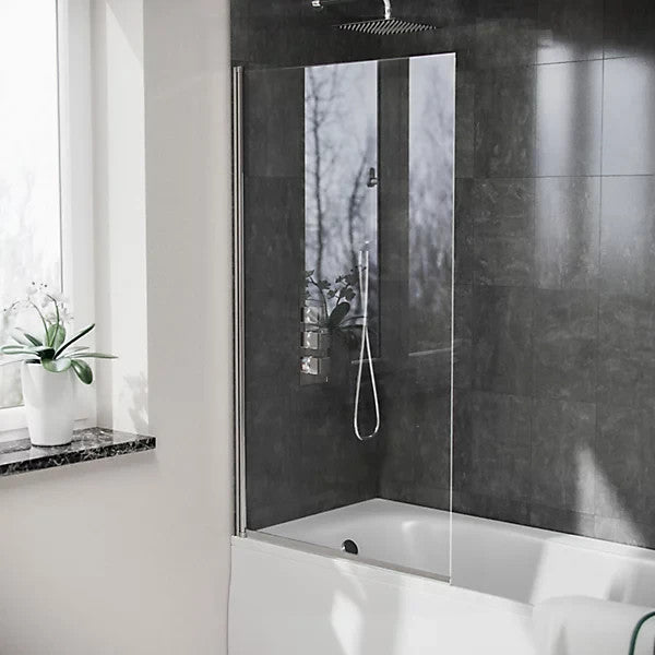 Square Edge Bath Screen - Adjustment size 790-805 - 800 x 1400mm