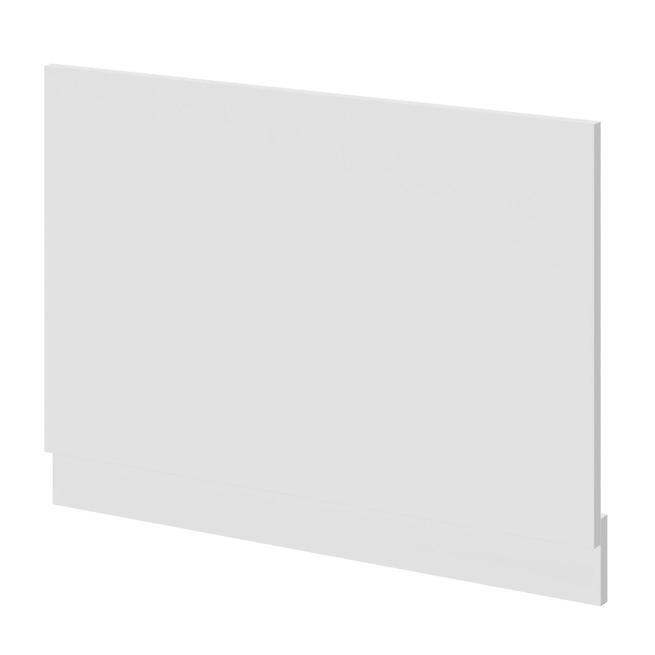 Front Bath Panel I Gloss White 15mm thick - Height adjustable up to 550mm