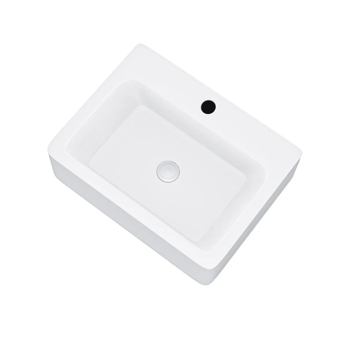 Countertop or Wall Hung Basin 420w x 135h x 320d - Waste & Fixing Kit Not Included