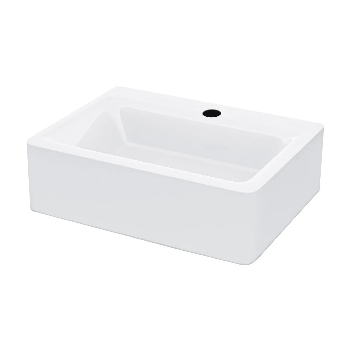 Countertop or Wall Hung Basin 420w x 135h x 320d - Waste & Fixing Kit Not Included