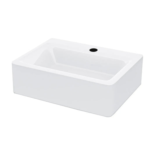 Countertop or Wall Hung Basin 420w x 135h x 320d - Waste & Fixing Kit Not Included