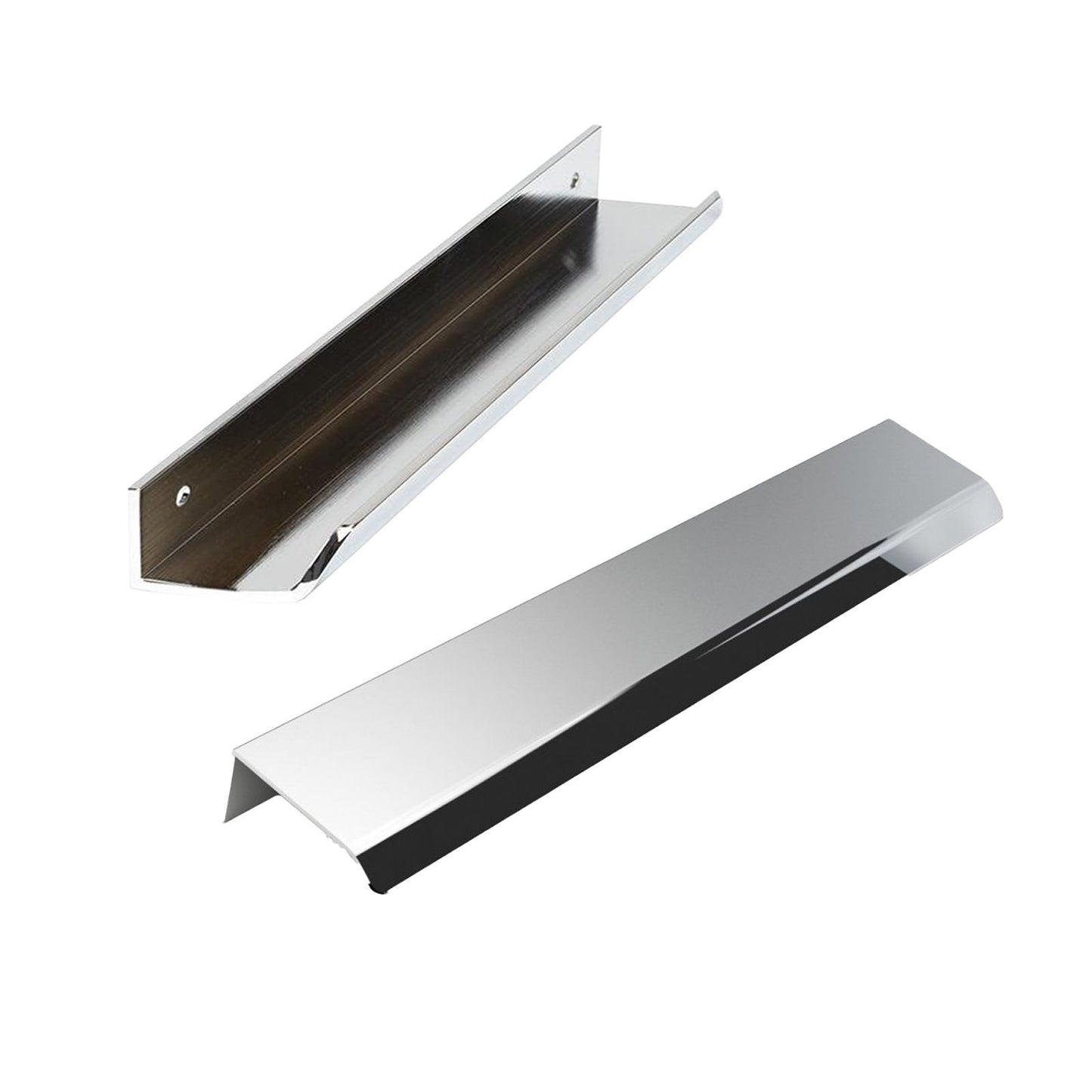 Handles for PMB Vanity with Fixings (Pair) ) Chrome - 200w x 30h
