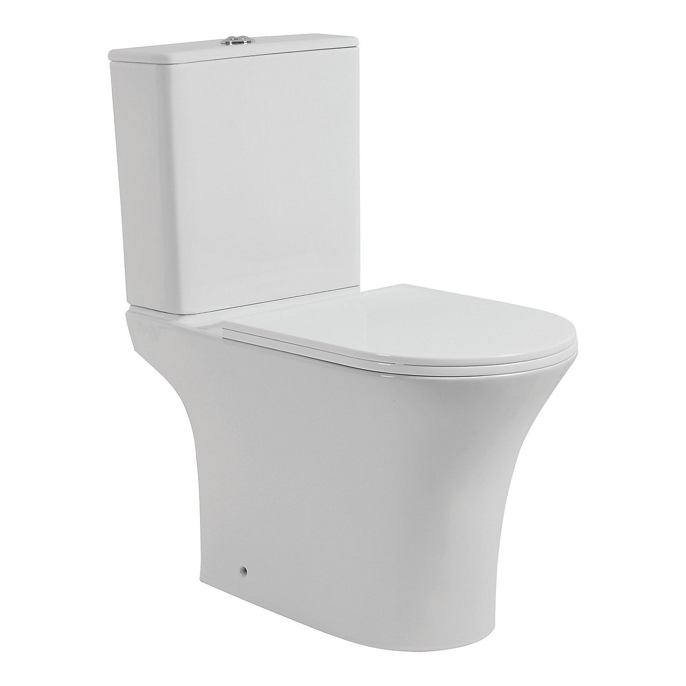 Haven Rimless Close Coupled Toilet & Soft Close Seat 370w x 430h x 610d