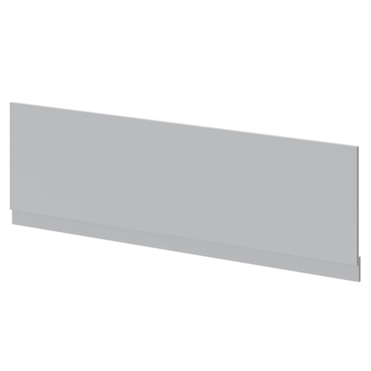 Front Bath Panel I Gloss Matt Grey 15mm thick - Height adjustable up to 550mm