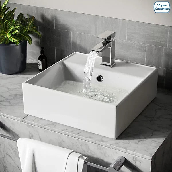 Countertop or Wall Hung Basin 380w x 130h x380d- Waste & Fixing Kit Not Included
