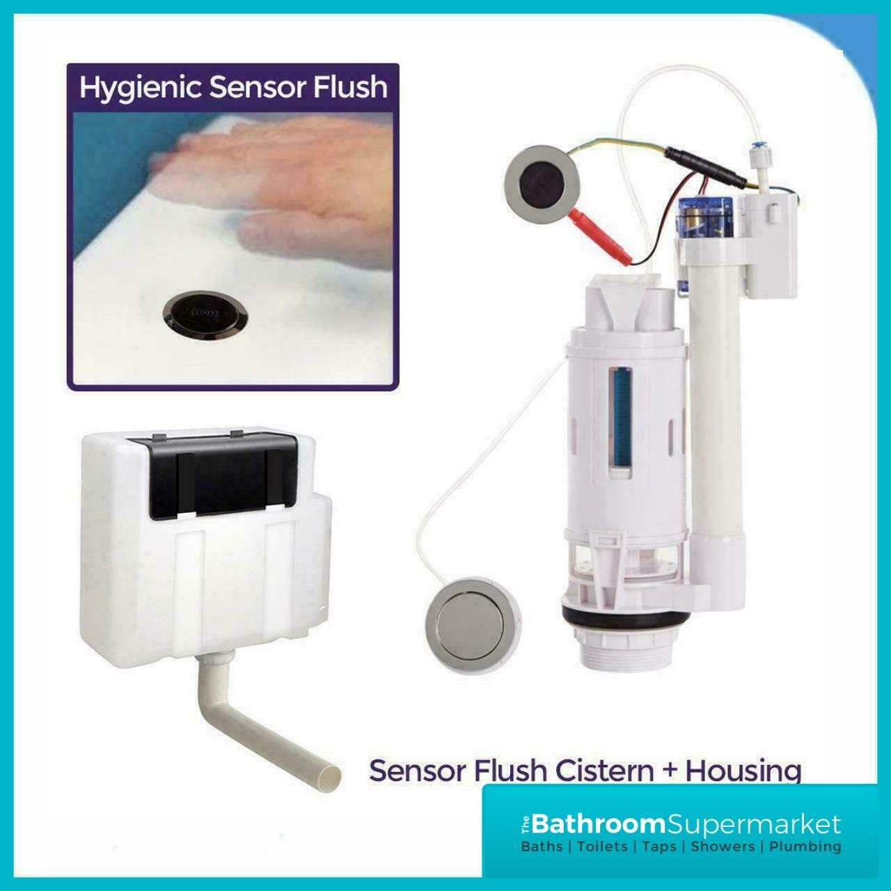 Infra Red Sensor Concealed Cistern | Hygienic Touchless Flush Toilet Tank