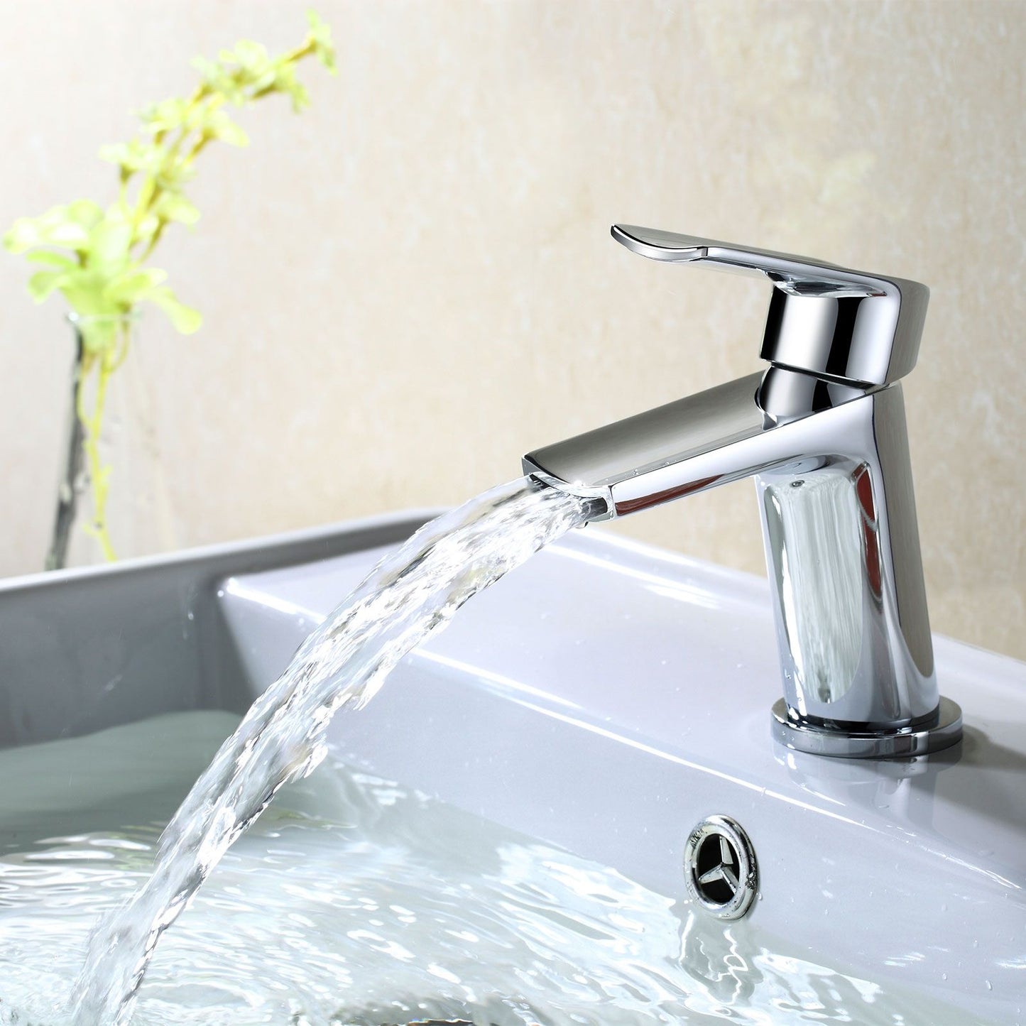 Oxford Mono Basin Mixer Tap – Chrome Single Lever with Waste Included