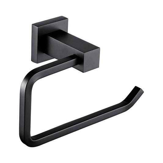 Moda Toilet Roll Holder – Matte Black Wall Mounted Toilet Paper Dispenser