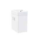 DEVON 450 Wall Hung Ceramic Vanity Basin White - 450w x 585h x 310d
