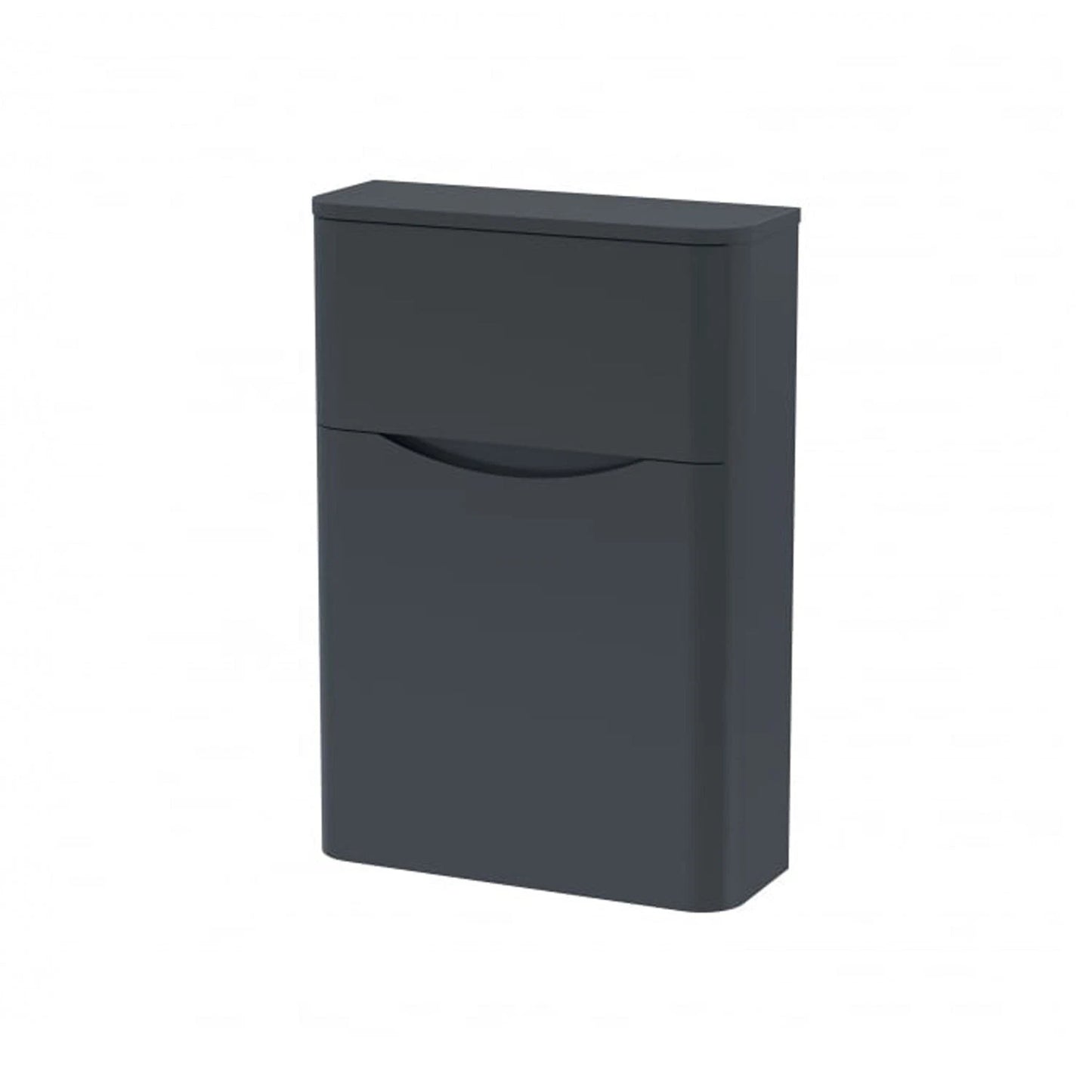 DWELTA Back to Wall WC Anthracite – 500w x 200d