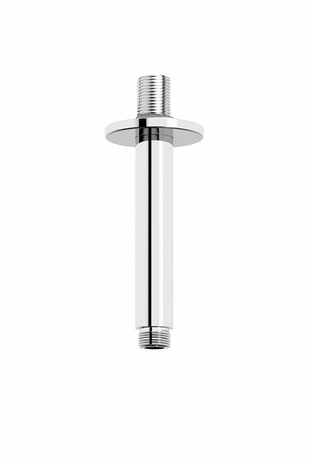 Round Ceiling Shower Arm – Stainless Steel, 120mm