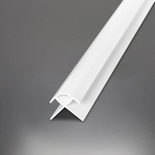 External Corner White – PVC Trim for Neat Wall & Ceiling Panel Edge Finish