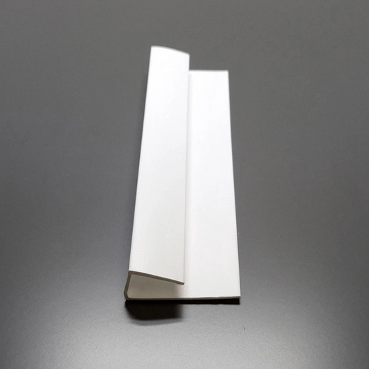 End Trim White – Smooth Edge Finishing Profile for Panels, Walls & Ceilings