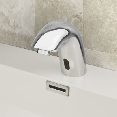 Urban Desk Mounted Sensor Tap – Chrome Automatic Infrared Basin Mixer