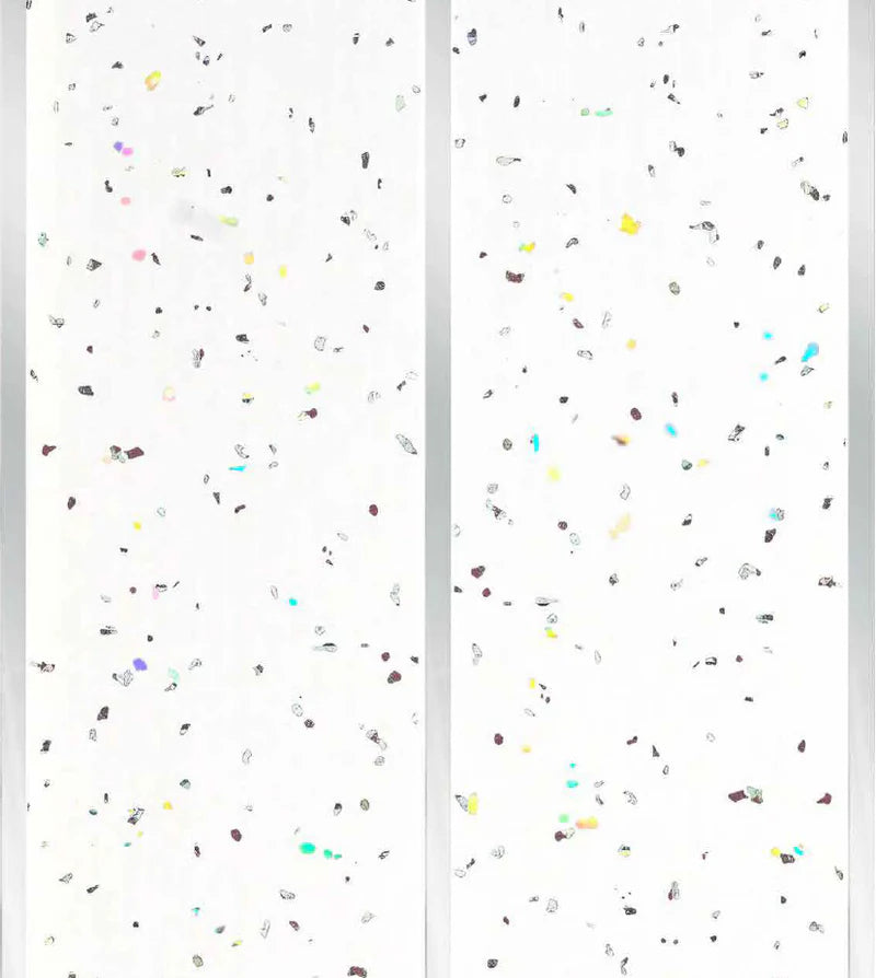 White Galaxy Quartz Tile – Sparkling White with Subtle Crystal Effect